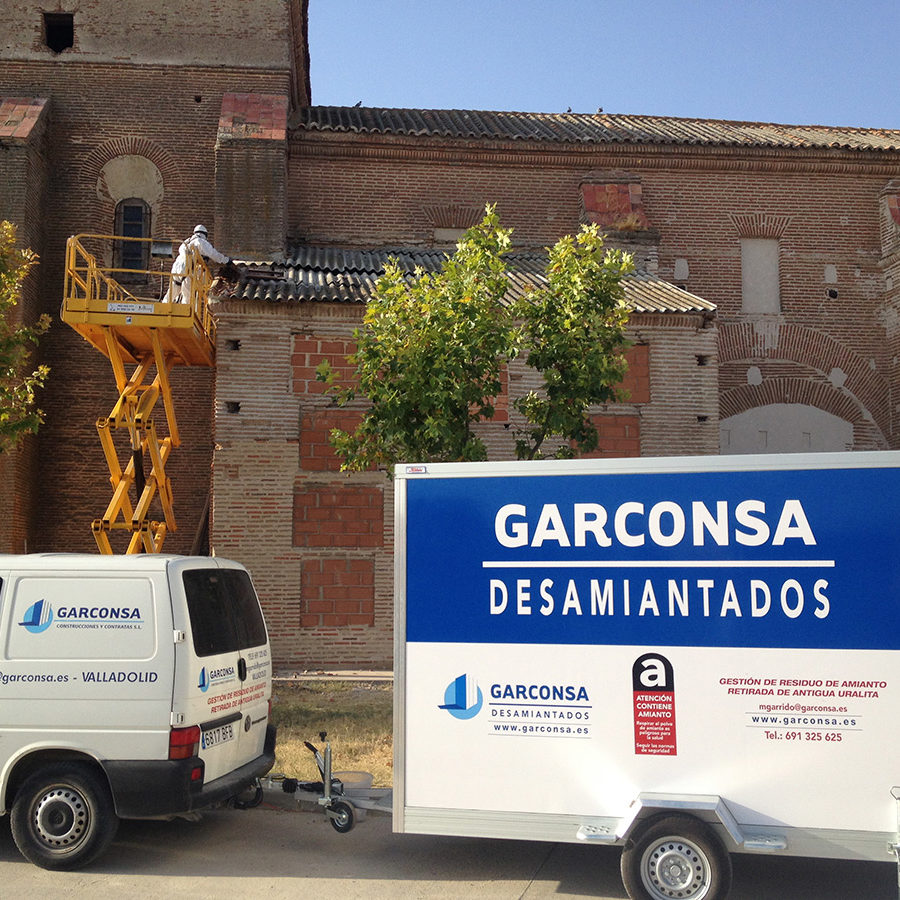 coca SEGOVIA RETIRADA DE URALITA desamiantado en SEGOVIA COCA