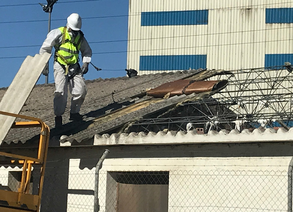 retirada de cubierta en lingotes especiales valladolid