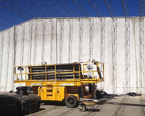 Uralita, retirada de tejado en segovia y nuevo panel sandwich