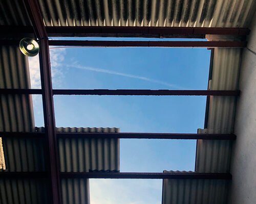 retirada de uralita de amianto en bodega vetus en zamora