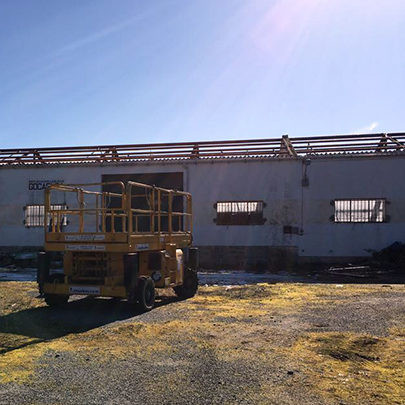 Plataforma elevadora de tijera