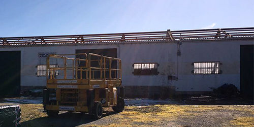 Plataforma elevadora de tijera